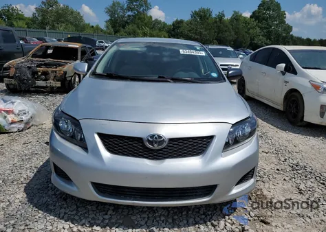 2009 Toyota Corolla Base from USA, damaged, VIN JTDBL40E89J018644